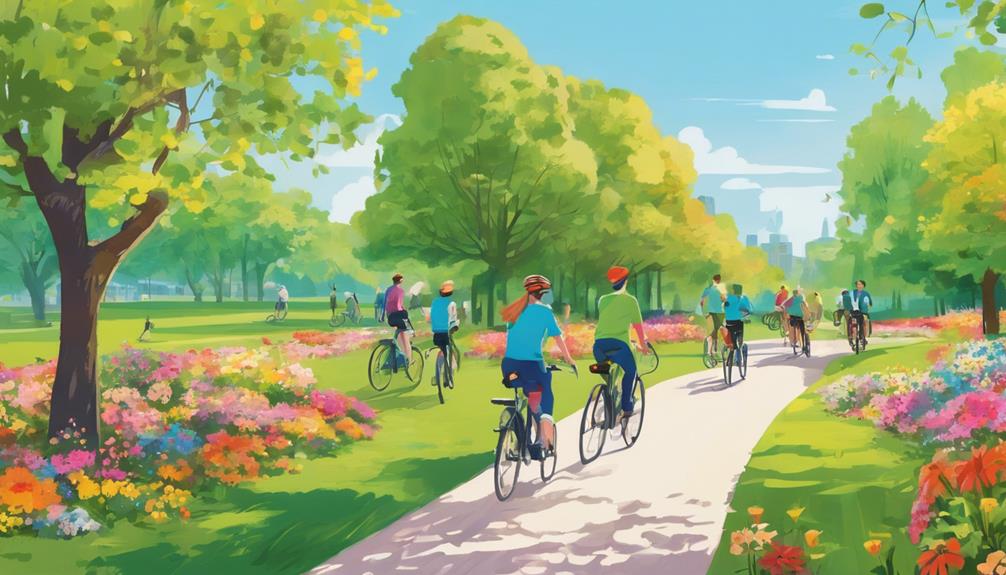 cycling enjoyable leisure exercise