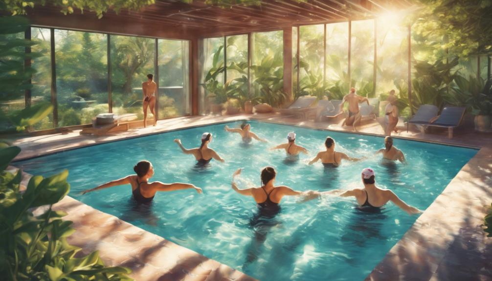 swimming enhances health strength flexibility
