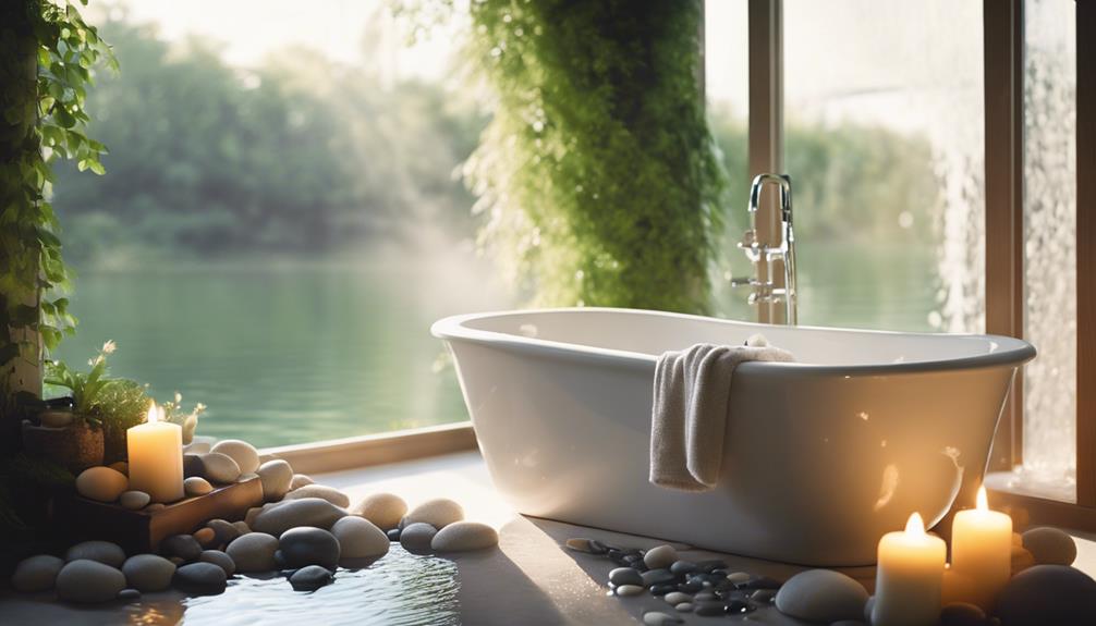 warm baths promote relaxation