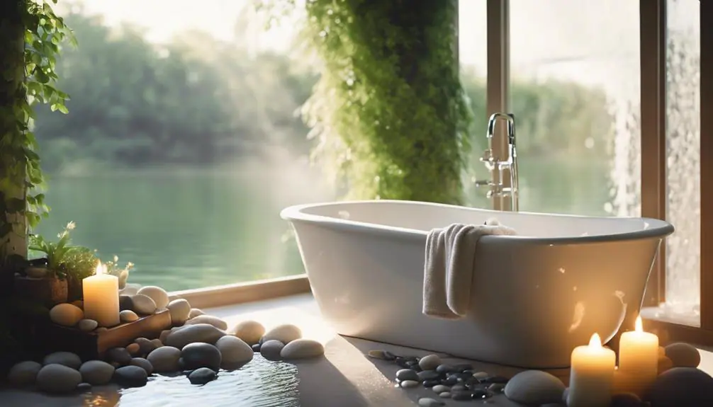 warm baths promote relaxation