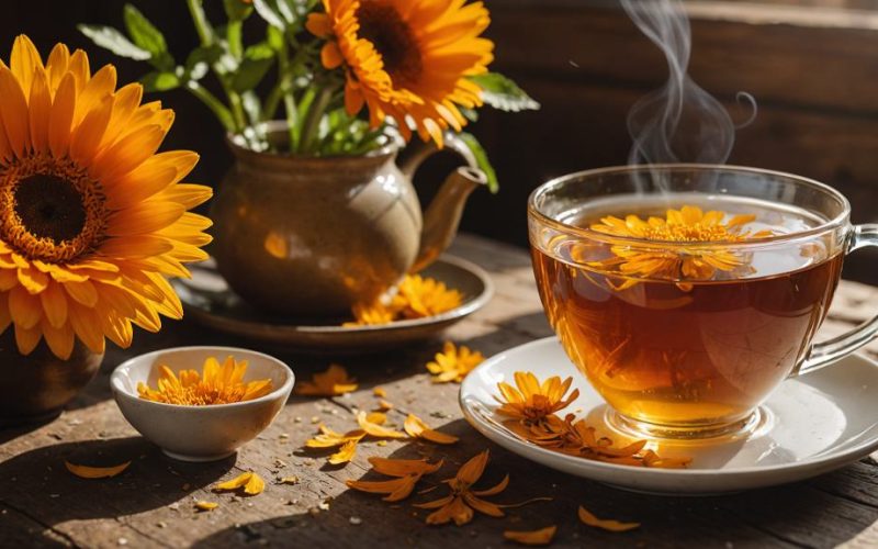 calendula tea immune boost
