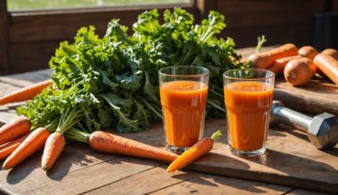 carrot juice enhances exercise performance