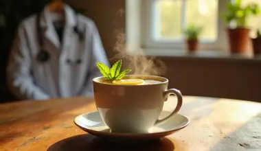 hot drink eases cough