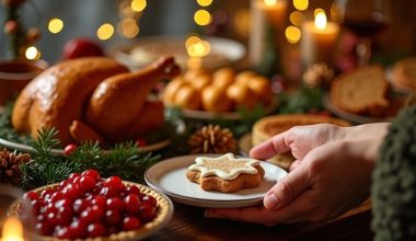 mindful eating during christmas