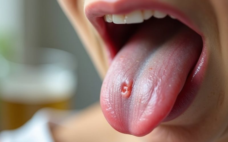 pimple on tongue treatment