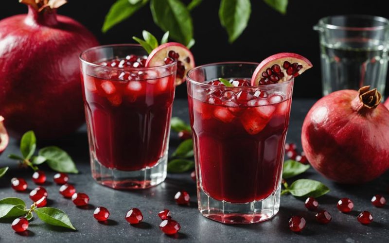 pomegranate juice heart benefits