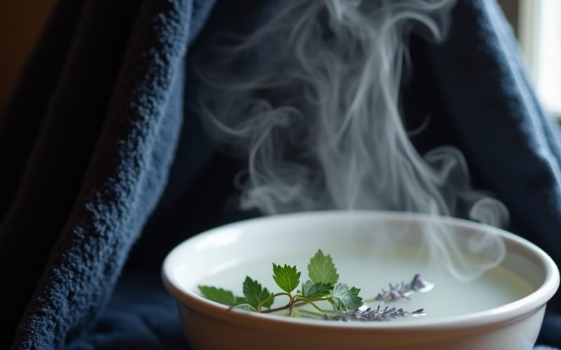 proper steaming benefits lung health