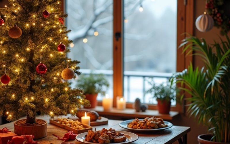 sustainable and healthy christmas