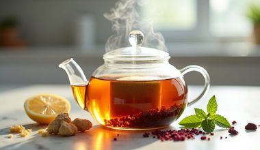 teas relieving headache and hangover