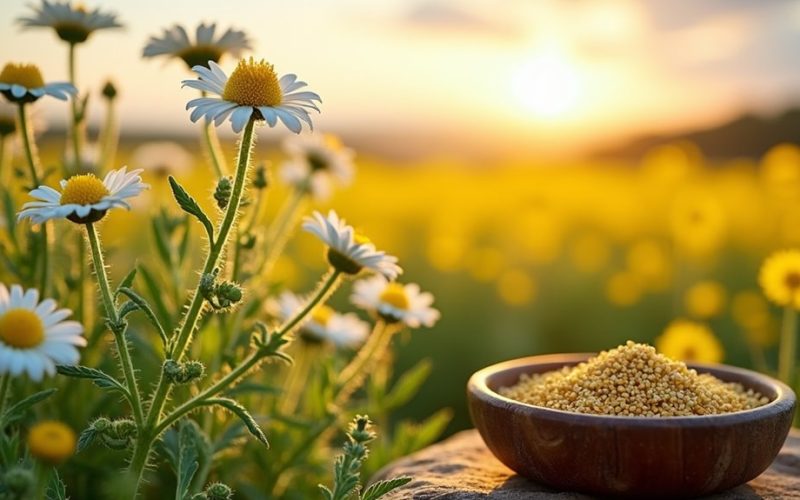 yarrow skin and respiratory benefits