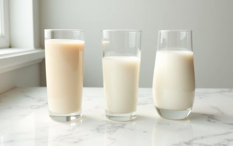 milk nut or coconut comparison