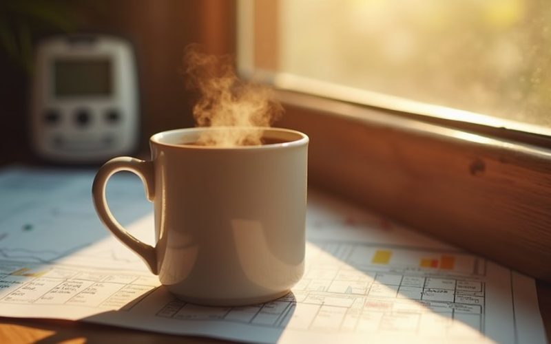 morning coffee reduces heart risk