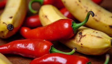 piquant and scorching chili peppers