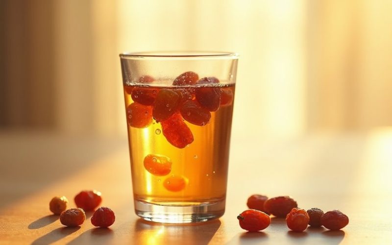 raisin water morning health benefits