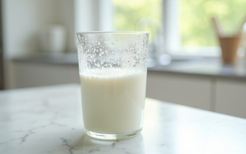 safely defrost frozen milk