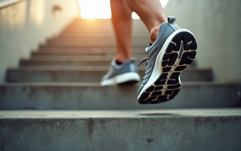 stair climbing equals 10 000 steps