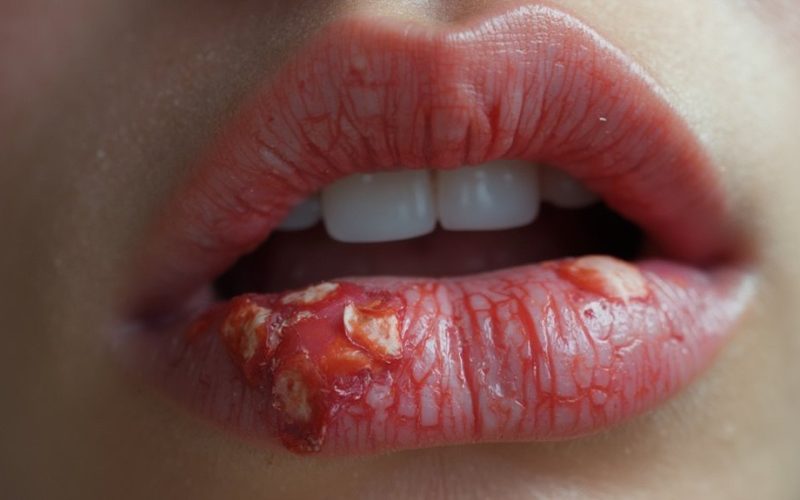 addictive lip balm causes dryness