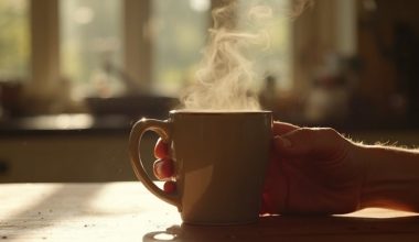 aromatic awakening before caffeine consumption