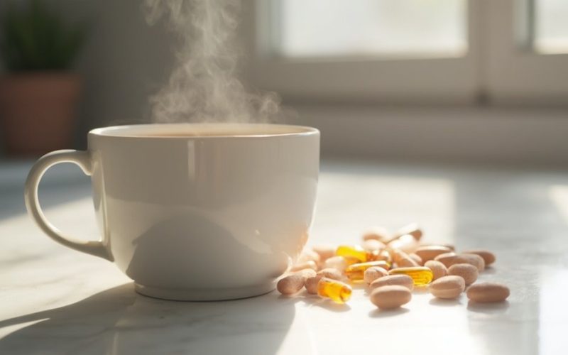 avoid vitamins with coffee intake