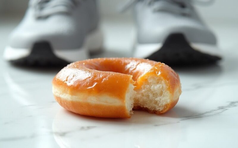 exercise to burn doughnut