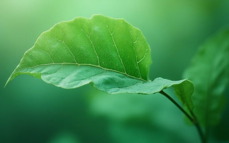 green objects reduce eye strain