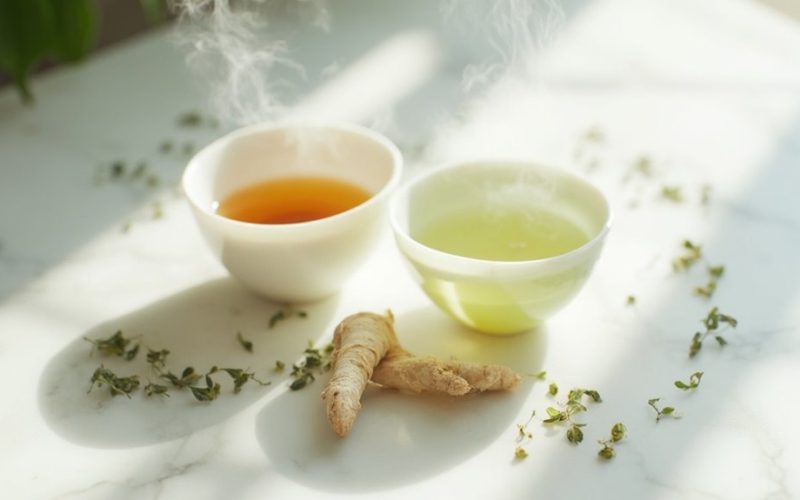 korean teas for youthful skin