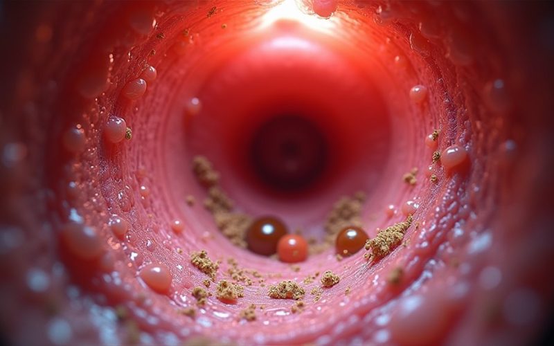 microbial navel bacterial colonies flourish