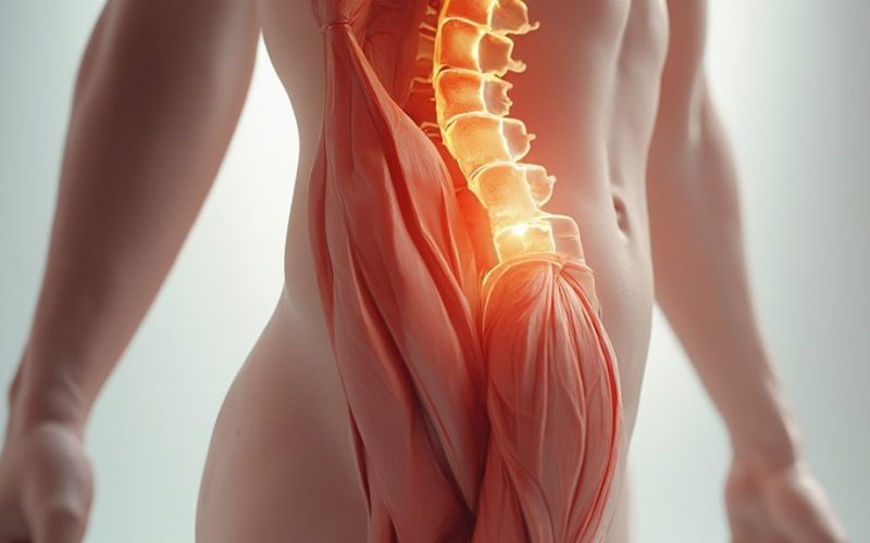 posture digestion muscle influence