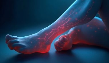 reduced leg blood circulation