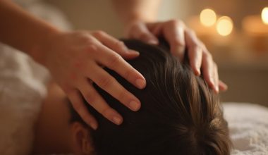 scalp massage reduces cortisol improves sleep