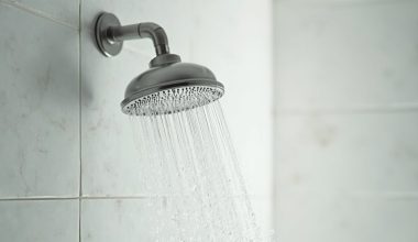 shower angle impacts skin hair wellbeing