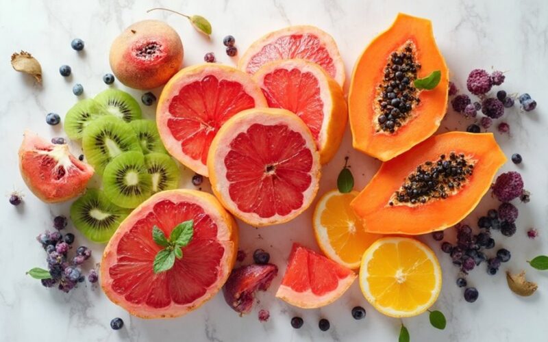 superfruits naturally burning belly fat