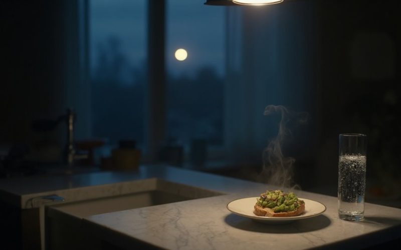 timing of meals before sleep