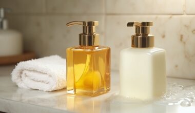 acne fighting double cleansing routine