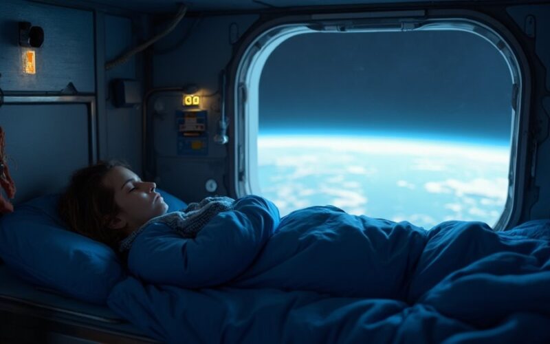 astronauts healthy sleep recommendation 5 hours