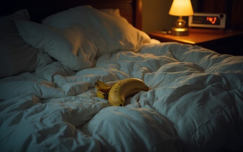 banana s evening meal harms sleep