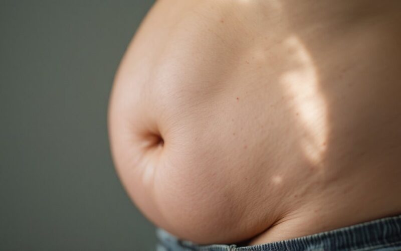 Pilvo pūtimas didėja su amžiumi