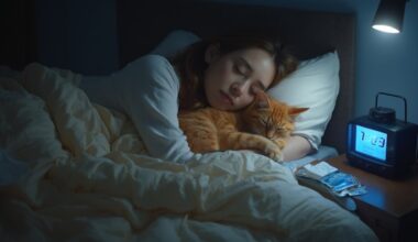 cat sleeping health considerations