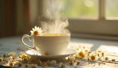 chamomile tea promotes health longevity