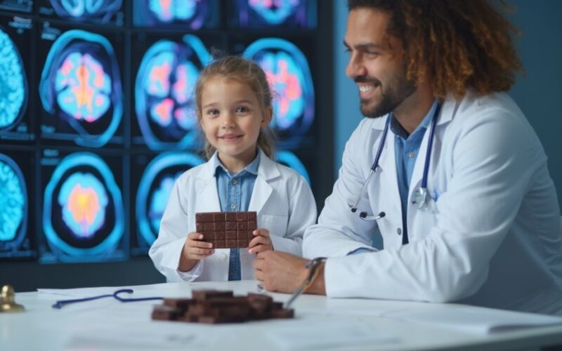 chocolate benefits children doctors say