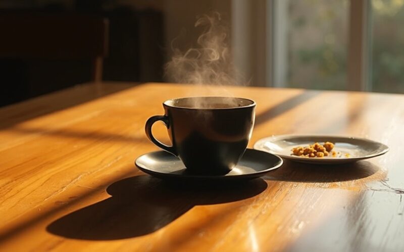 coffee and empty stomach