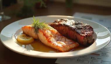 comparing fish and meat healthiness