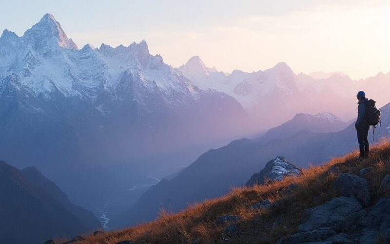 distant mountains enhance eye health