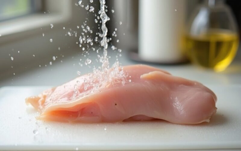 don t wash raw chicken carefully