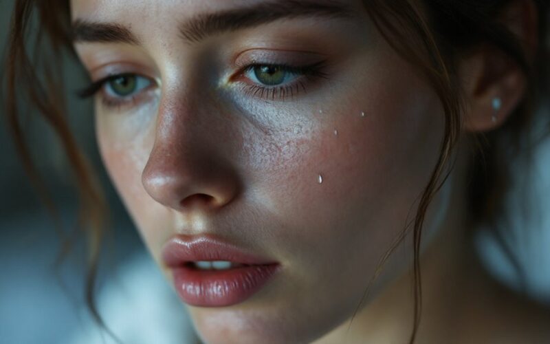 emotional strength through tears