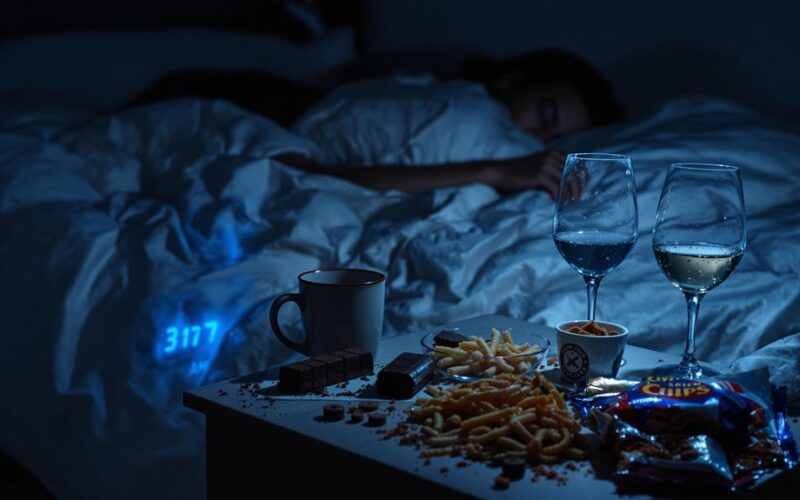 evening foods disrupt sleep