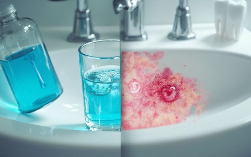 excessive mouthwash usage harms oral health