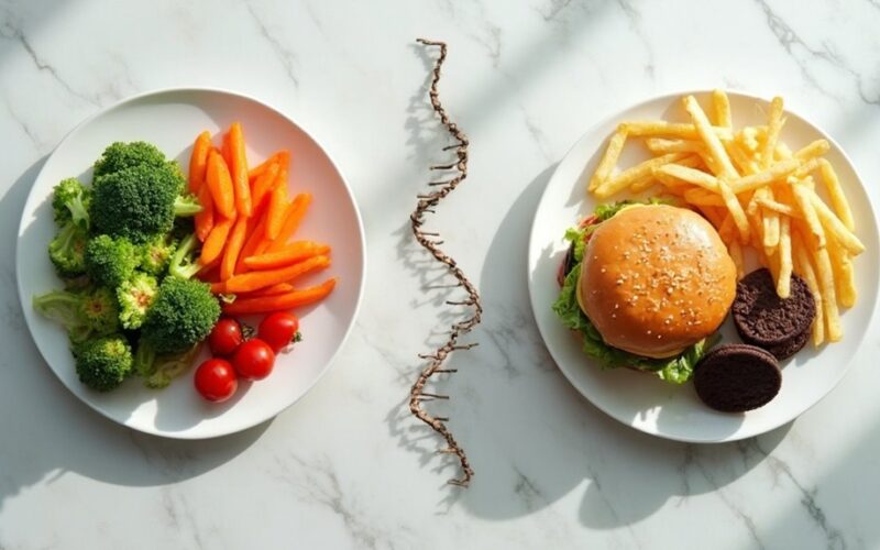 genetic predisposition for junk food