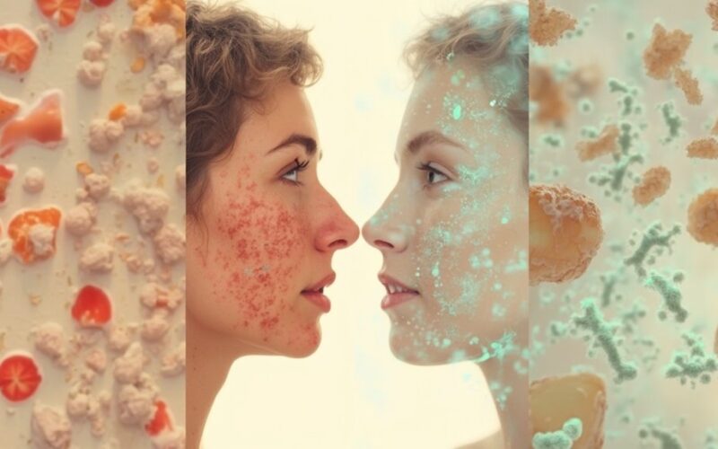 gut health impacts acne dermatologists confirm