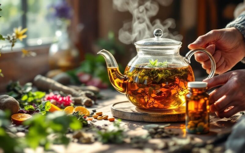 herbal teas replace vitamins